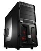 Корпус Cooler Master RC-K350-KWN1-EN K350, без БЖ, чорний, прозора бокова стінка, 1xUSB3.0, with Front LED